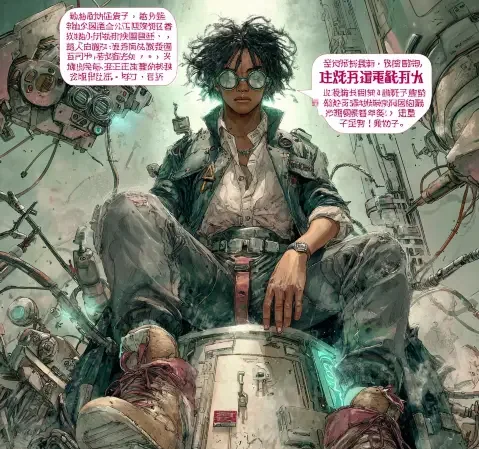 悬疑推理漫画雾港夜航封面
